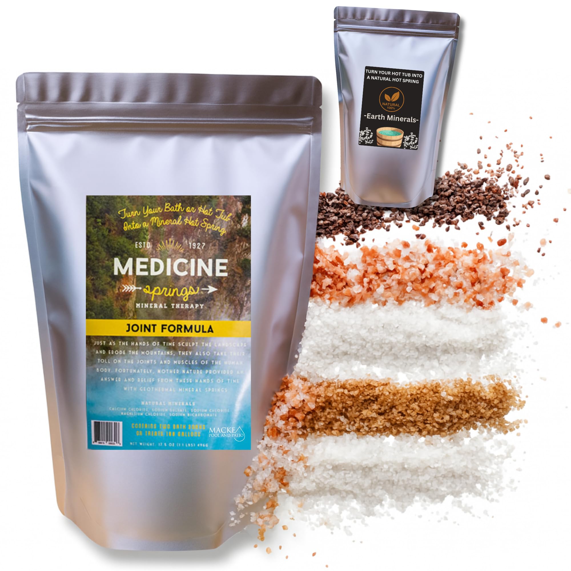 Amazon.com : Hot Springs Spa Salt for Hot Tub - 100% All Natural